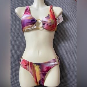 BECCA NWT Bikini Top and Bottom Size Large